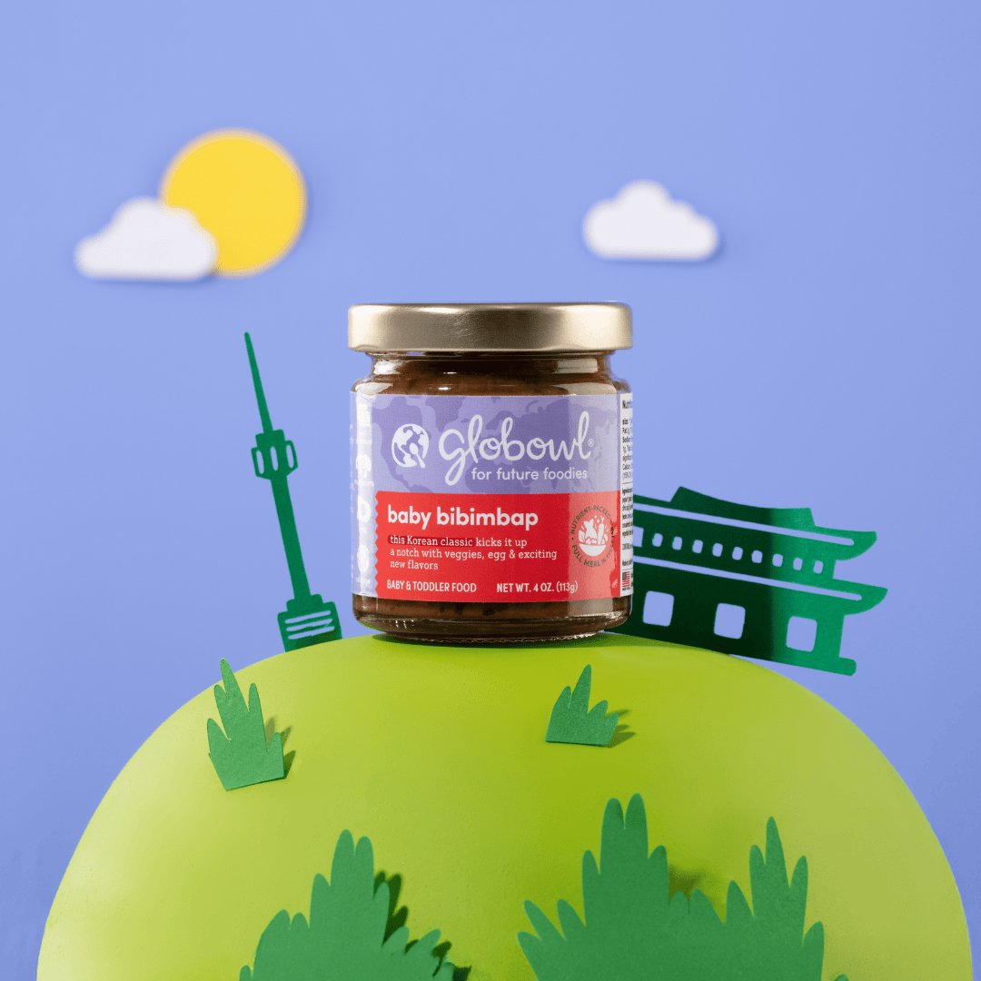 Baby Bibimbap – Korean-Inspired Baby Food with Vegetables