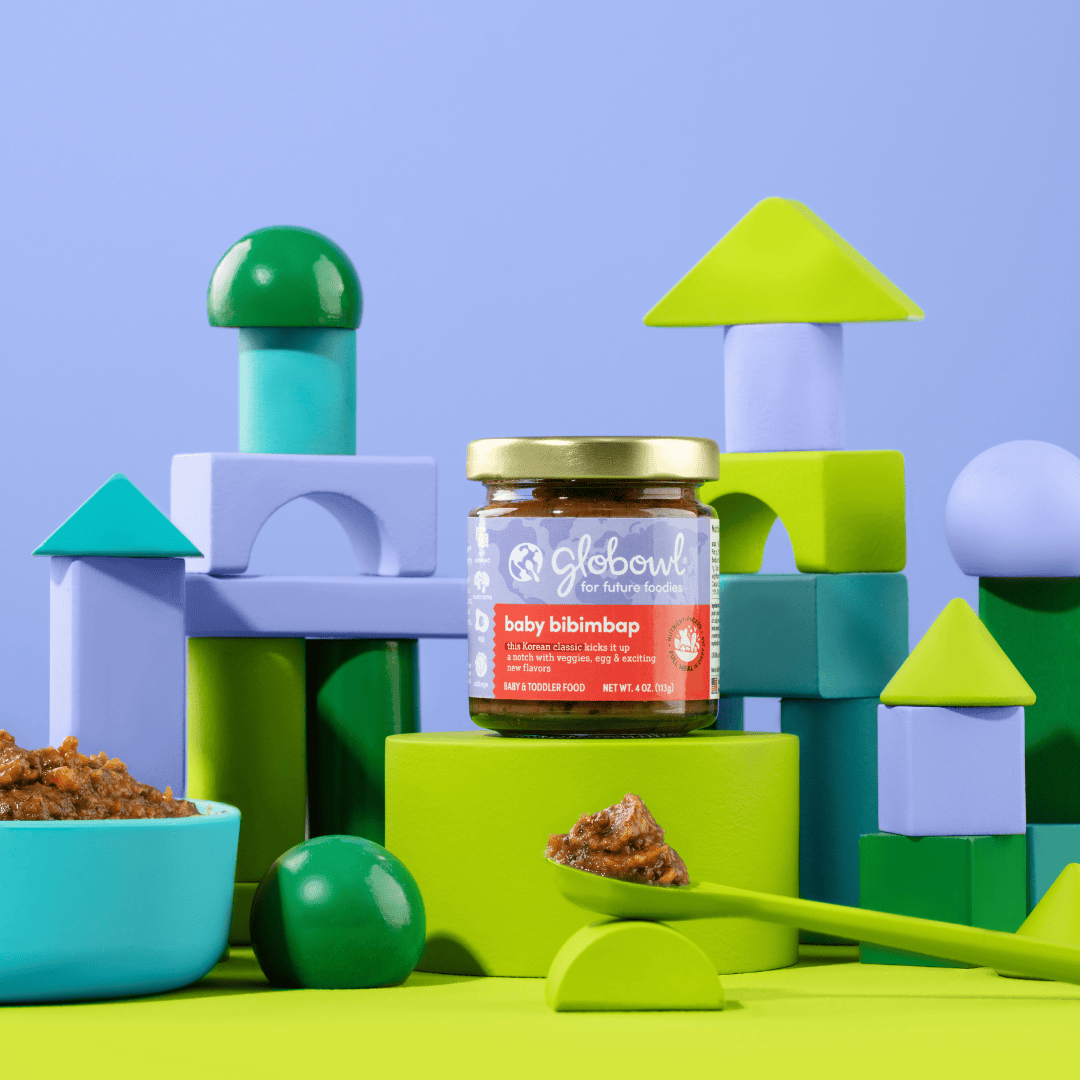 Baby Bibimbap – Korean-Inspired Baby Food with Vegetables