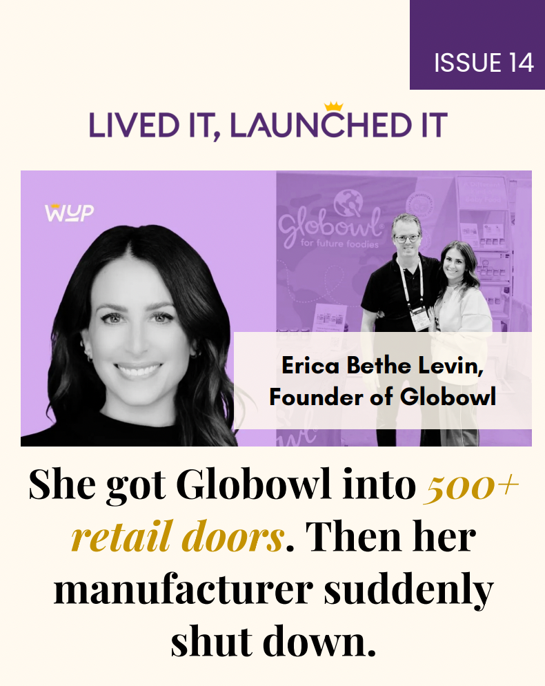 Lived It, Launched It: Woman Up Features Globowl's Erica Bethe Levin