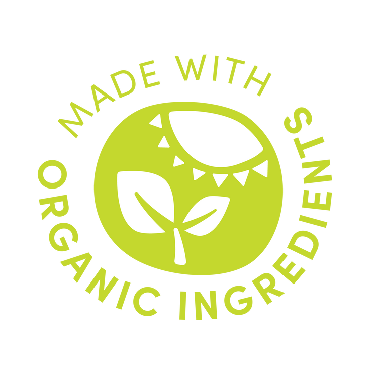 made with organic ingredients