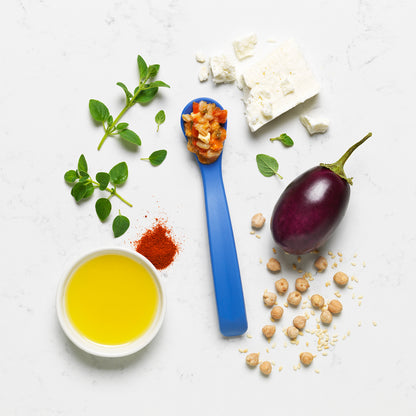 Organic Baby Food Mediterranean - Eggplant Feta Chickpeas